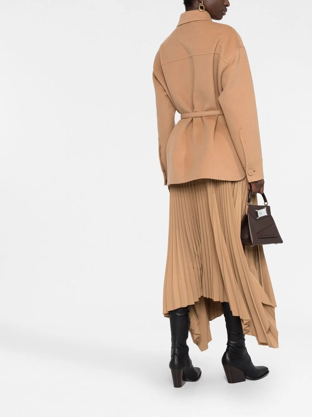 Giacche Giacca in Cashmere Fendi Marrone Femme