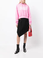 Sweatshirts Sweat à capuche Goddess Versace Rose Femme