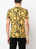 Sous-vêtements et homewear T-shirt Barocco Versace Jaune Homme