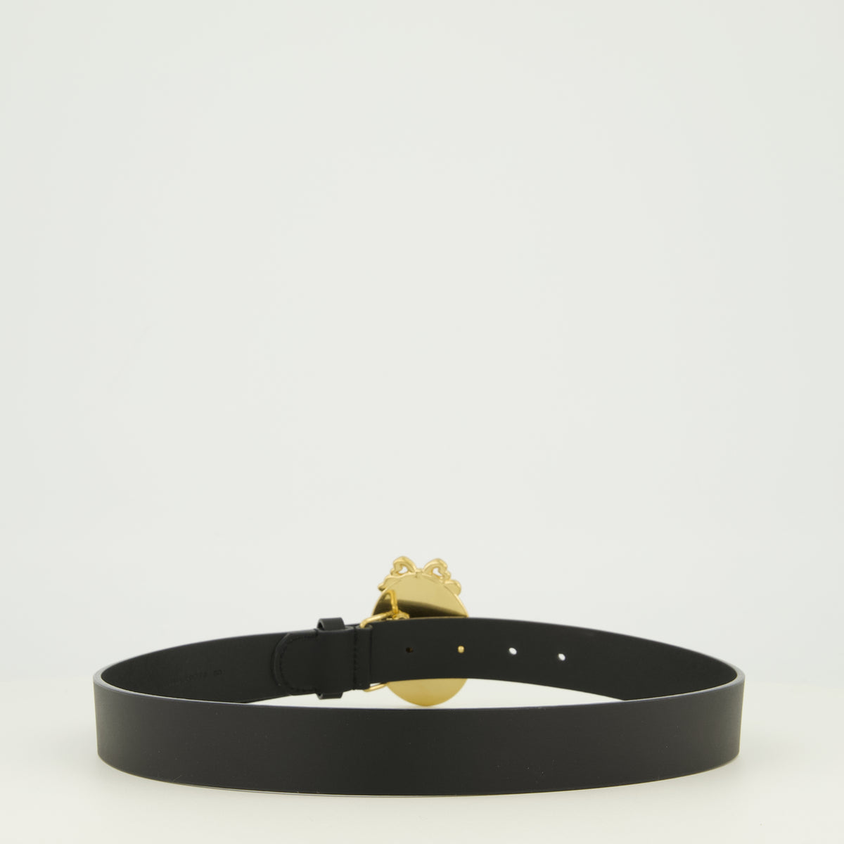 Ceintures Schwarzer Medaillon-Gürtel Dior Noir Homme