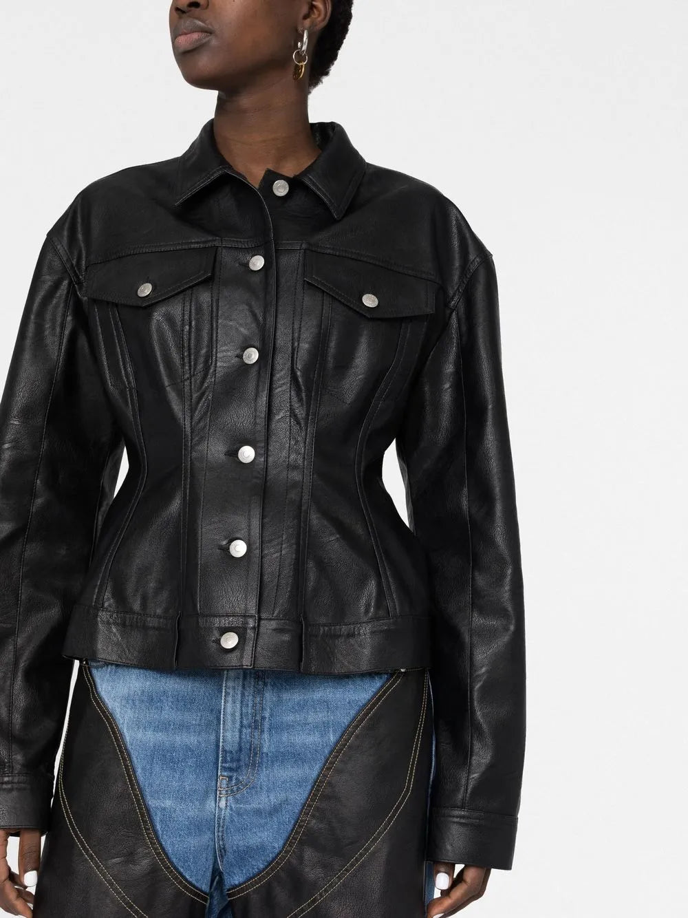 Coats Alter Mat Jacket Stella McCartney Black Women