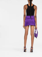 Röcke Minirock Medusa 95' Versace Lila Femme