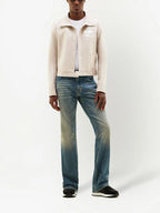 Giacche Rifacimento Giacca in Vinile Courrèges Beige Homme