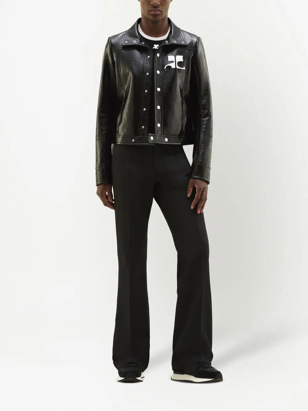 Jackets Vinyl Jacket Reissue Courrèges Black Men