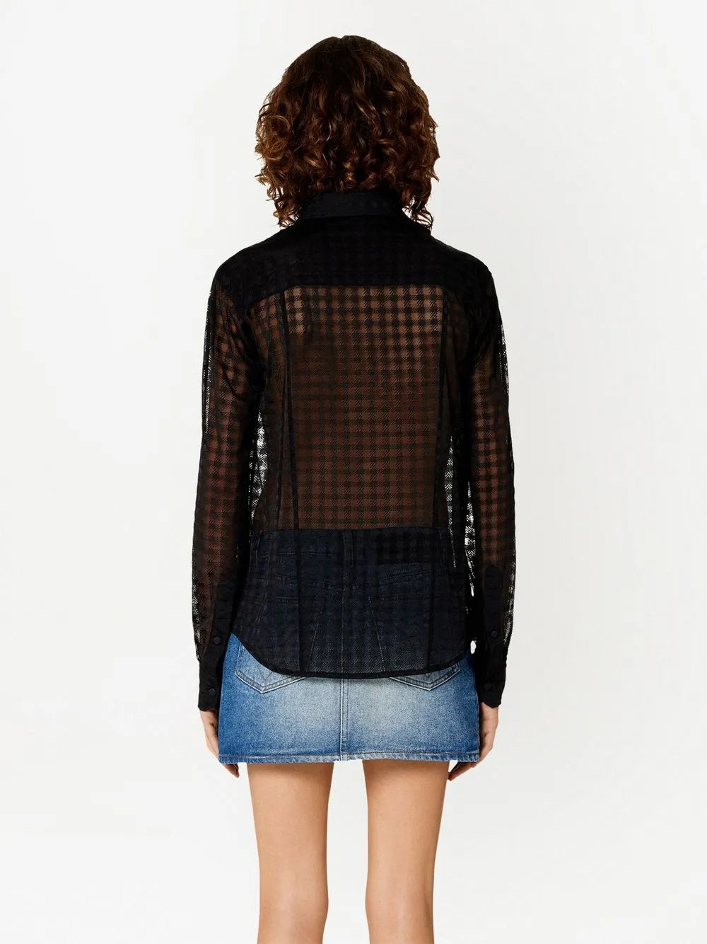 シャツ ビシーシャツ Ami PARIS 黒 女性