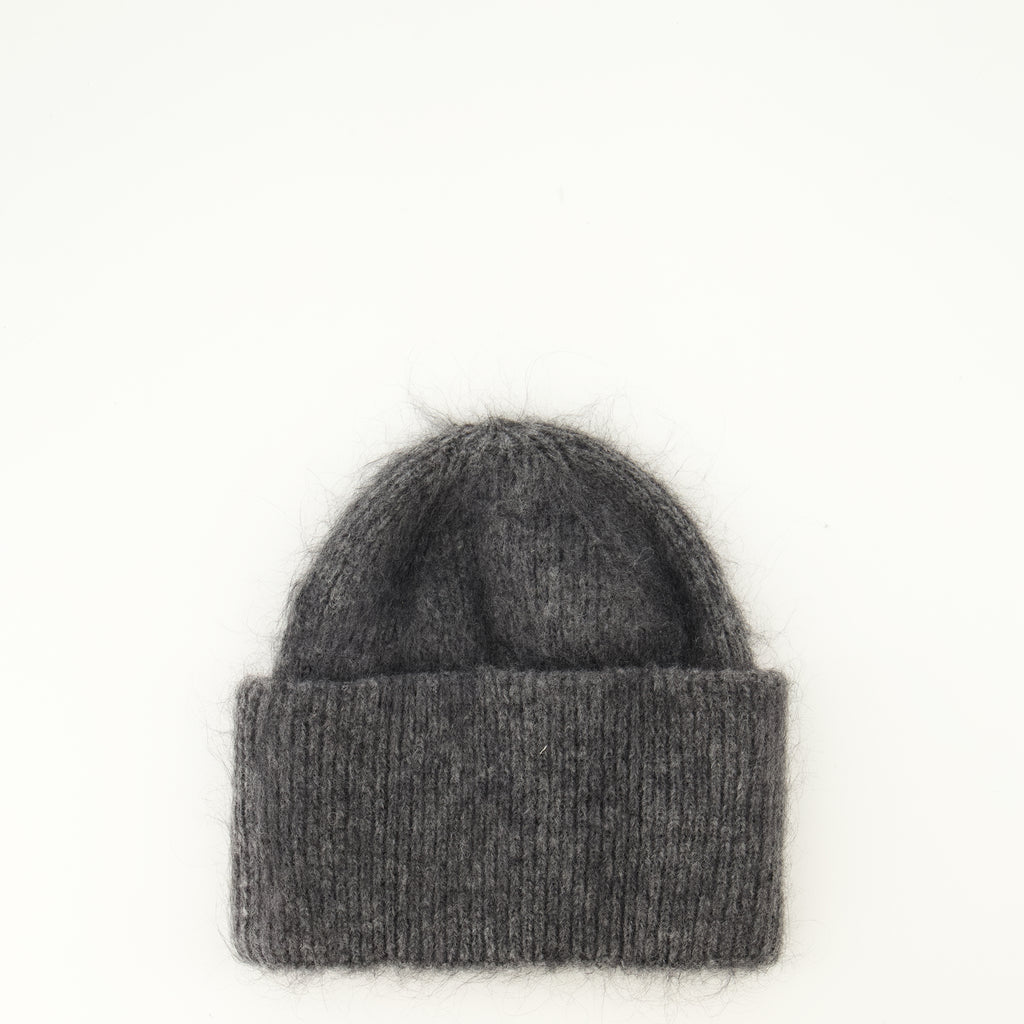 Chapeaux, casquettes et bonnets Grau Mohair Beanie Ami PARIS Gris Unisexe