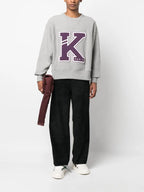 Sweatshirts Sweatshirt Varsity Kenzo Gris Homme