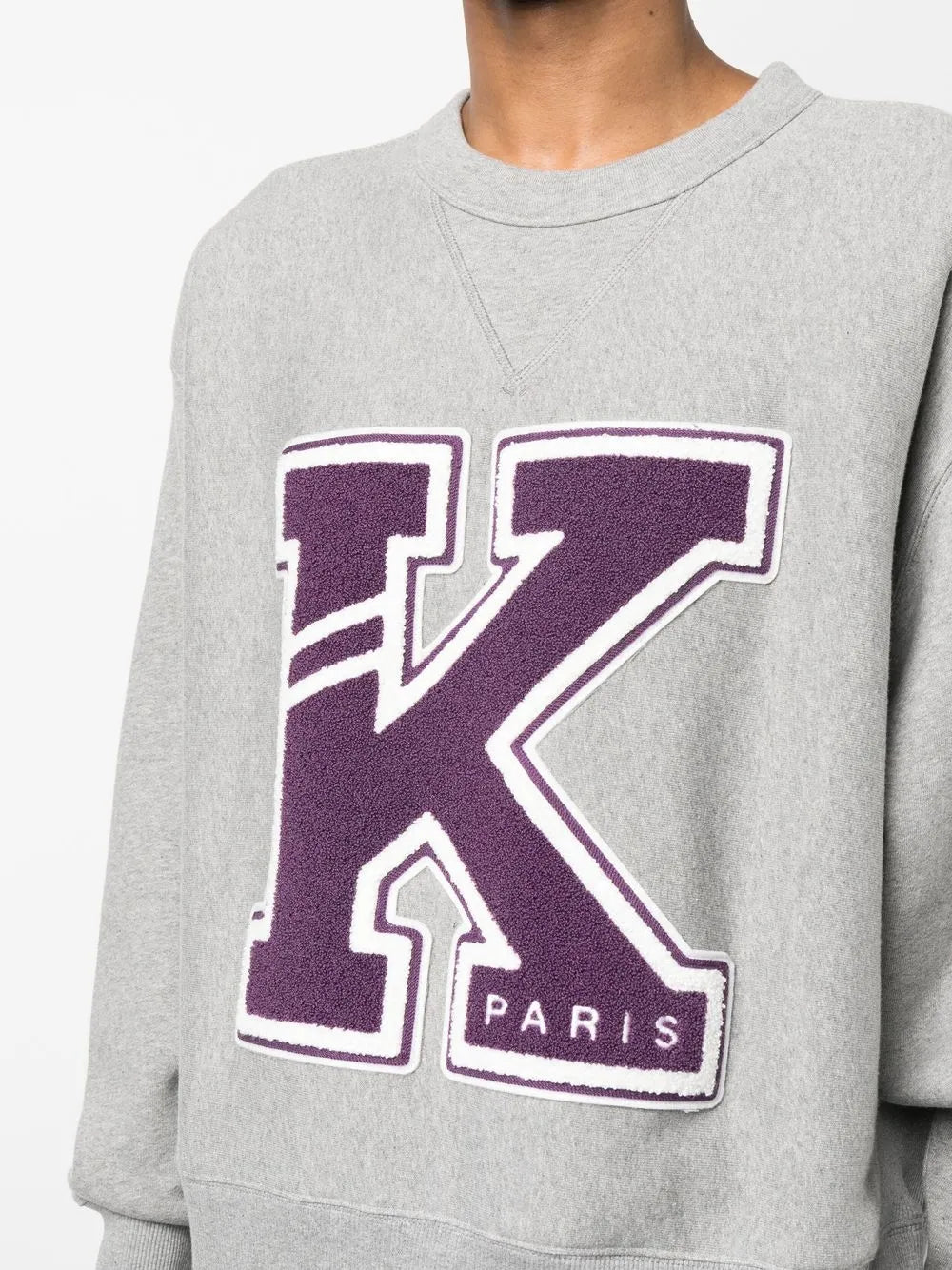 Sweatshirts Sweatshirt Varsity Kenzo Gris Homme