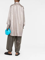 Chemises Chemise en moiré Maison Margiela Gris Femme