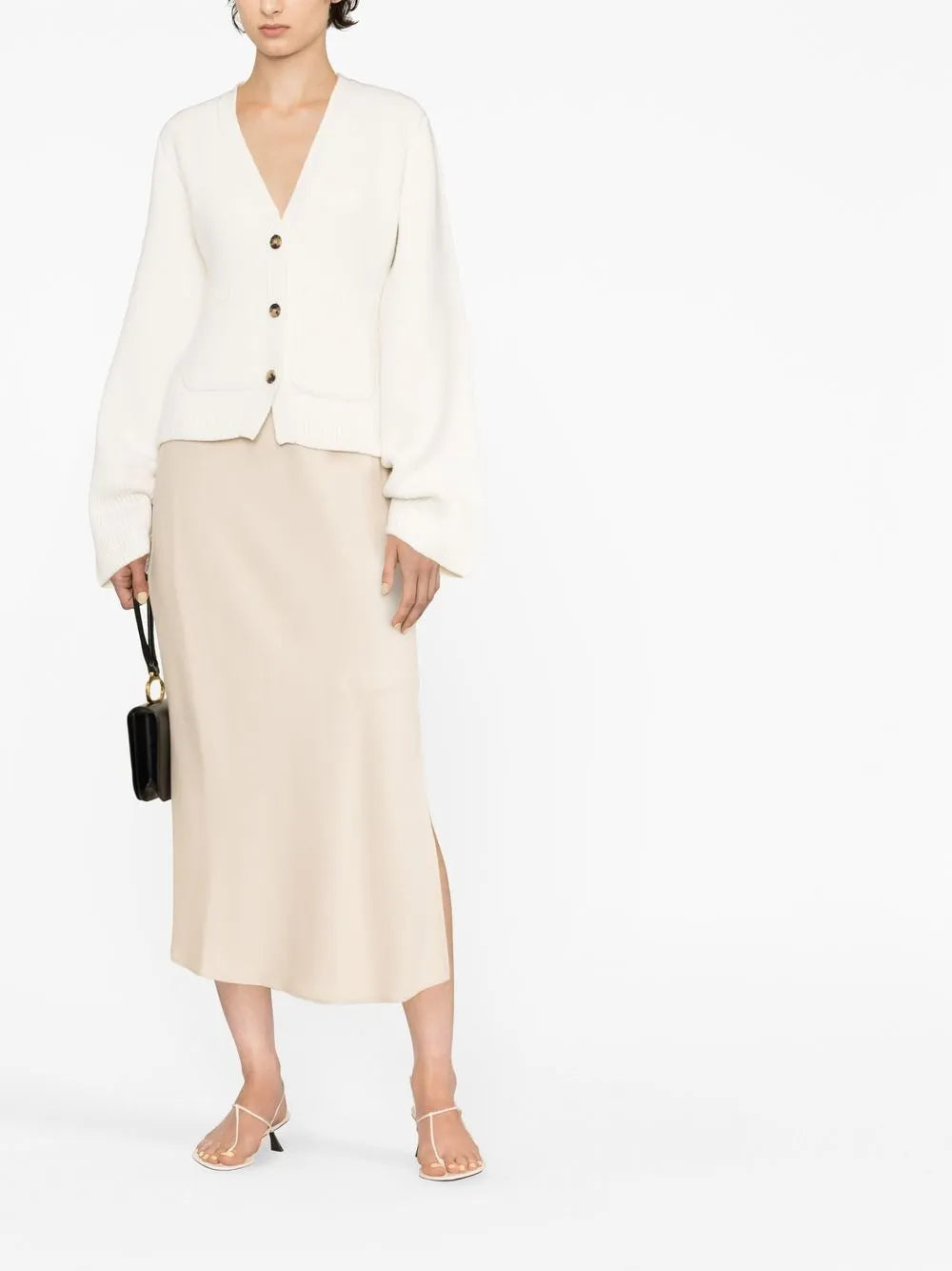 Image de l'article Cardigan Scarlet de la marque Khaite pour Femme - Saison Automne-Hiver 2025 - Vue de Dos