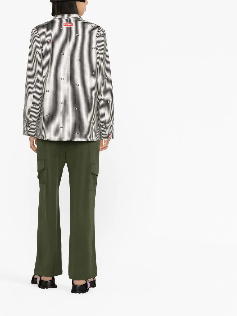 Vestes Chemise Kenzo Pixels Kenzo Bleu Femme