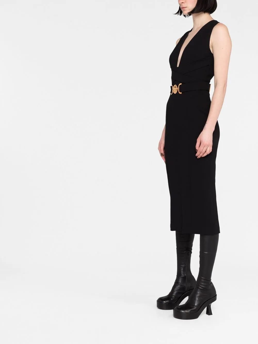 Robes Robe Medusa 95 Versace Noir Femme