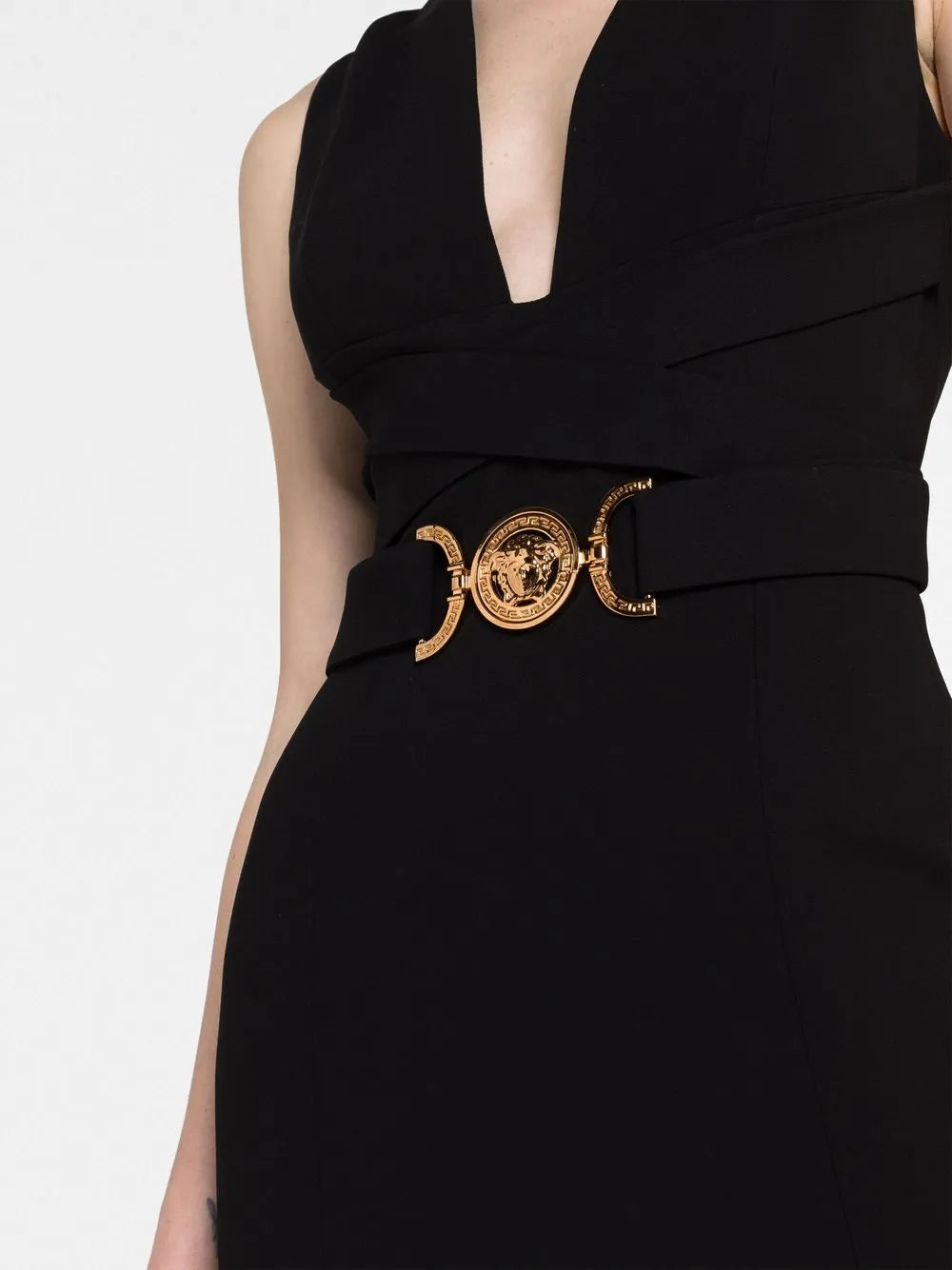 Robes Robe Medusa 95 Versace Noir Femme