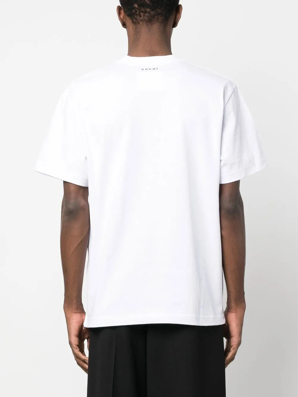 T-Shirts Zip T-Shirt Sacai Weiß Homme