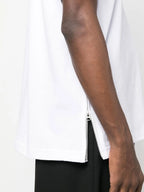 T-Shirts Zip T-Shirt Sacai Weiß Homme