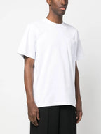T-Shirts Zip T-Shirt Sacai Weiß Homme