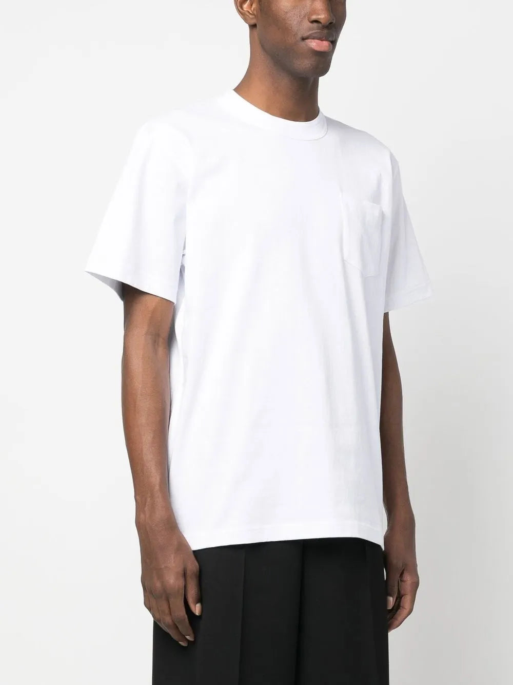 T-Shirts Zip T-Shirt Sacai Weiß Homme