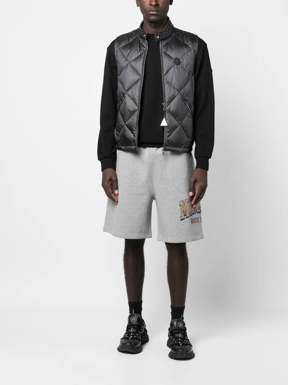 Shorts Fleece shorts Moncler Gray Man