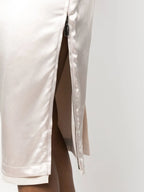 Skirts Satin Skirt Fendi Beige Women