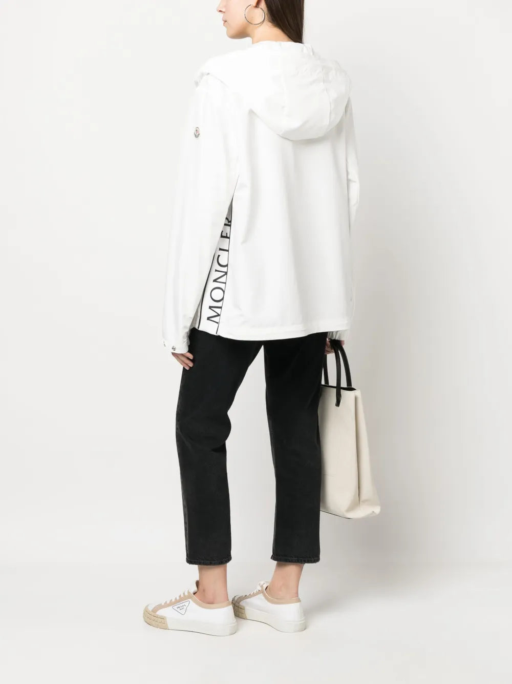 Vestes Veste Atria Moncler Blanc Homme