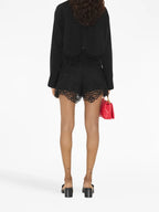 Chemises Chemise crop Burberry Noir Femme