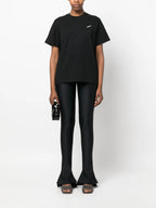 T-shirts T-shirt à logo Coperni Noir Femme