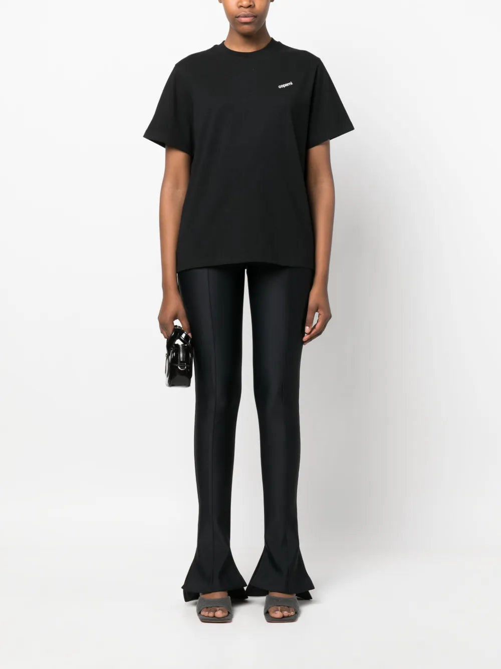 T-shirts T-shirt à logo Coperni Noir Femme