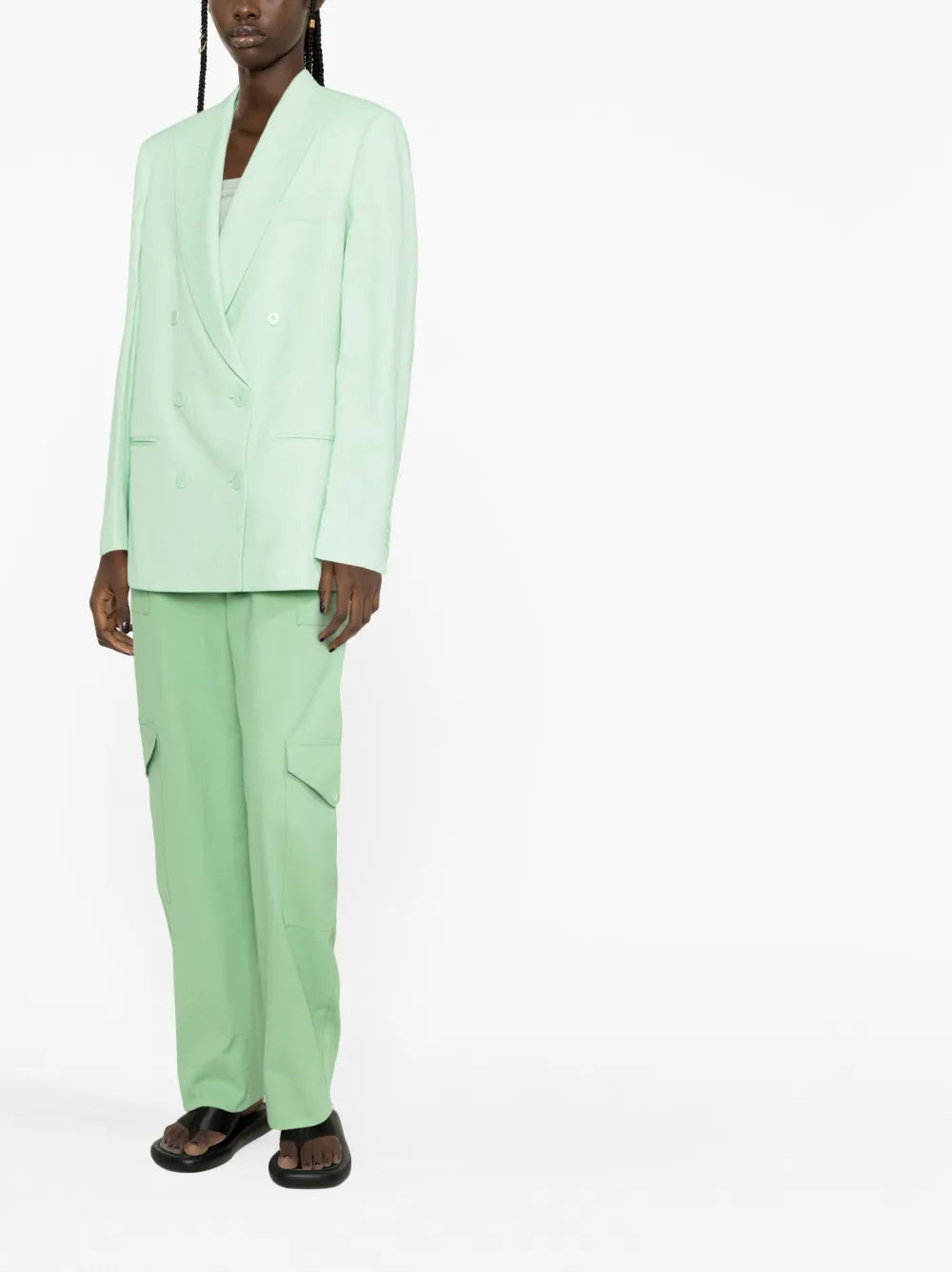 Vestes Veste blazer Stella McCartney Vert Femme