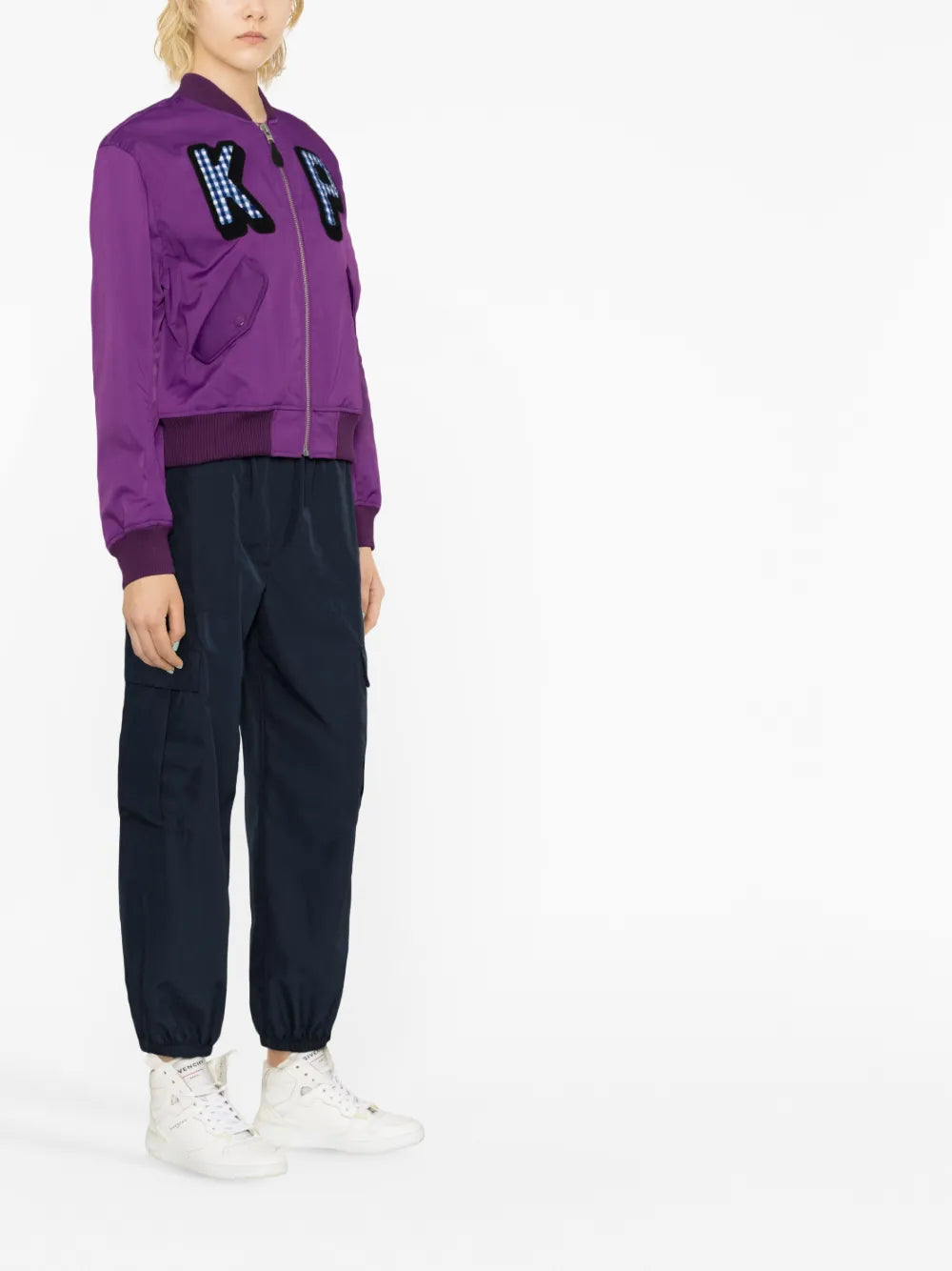 Jackets Bomber Jacket Kenzo Paris Kenzo Purple Femme