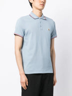 Polos Polo à logo Moncler Bleu Homme