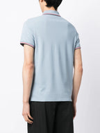 Polos Polo à logo Moncler Bleu Homme