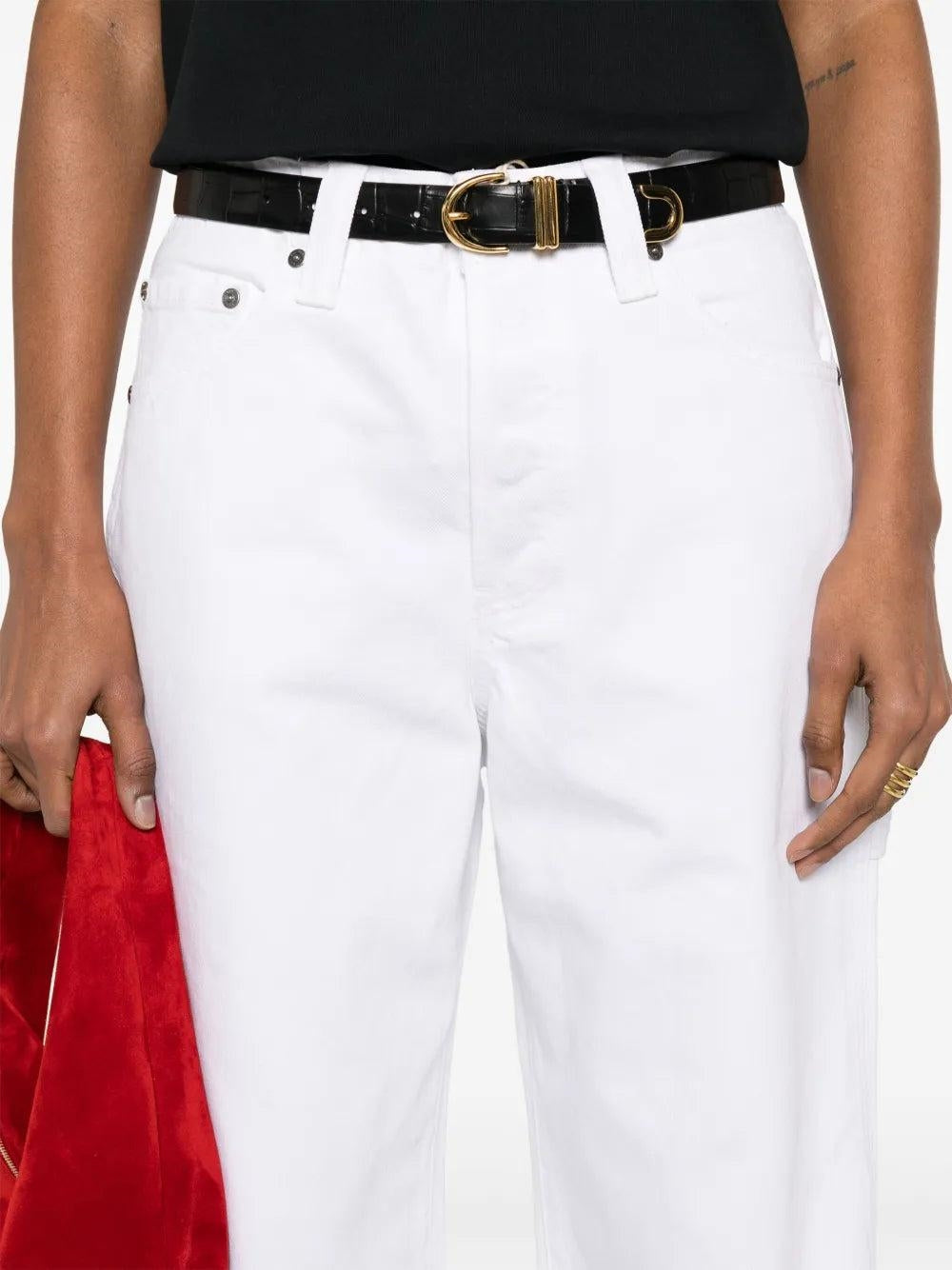 Pantalones Jeans Sowen Khaite Blanco Femme