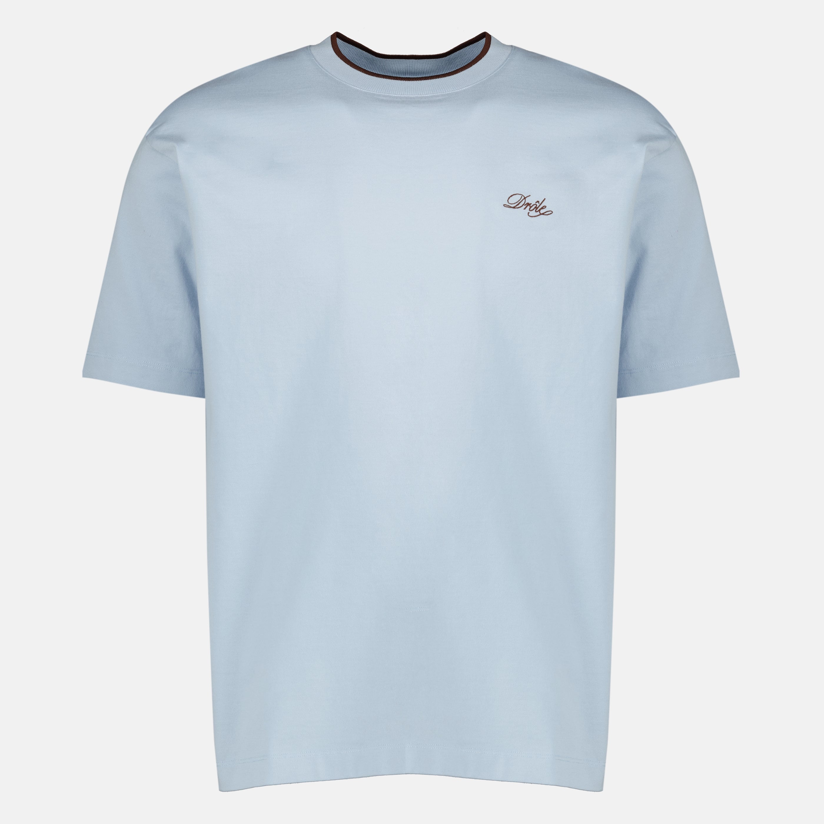 T-shirts Funny Belissima Blue T-shirt Drole De Monsieur Bleu Homme