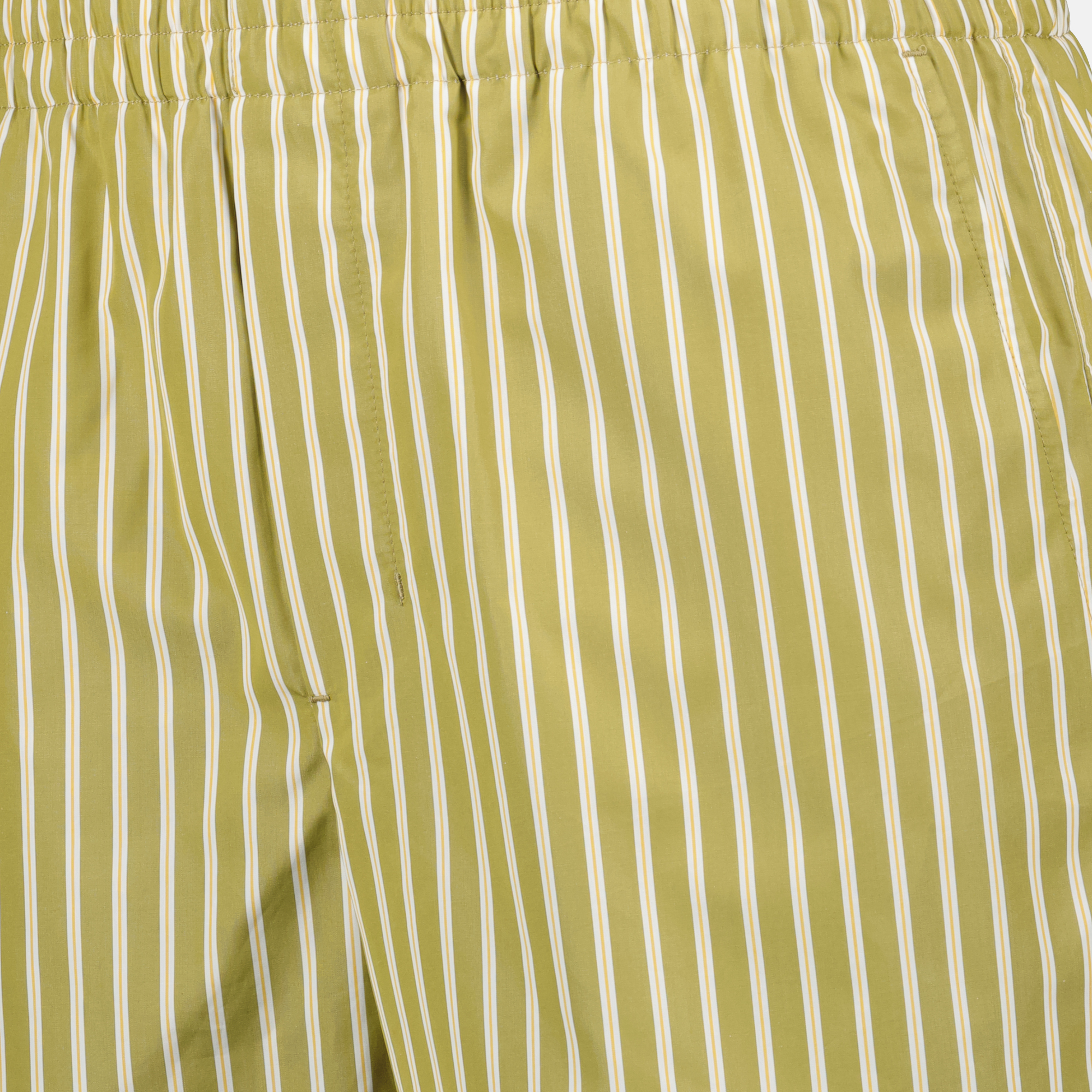 Shorts Short à rayures Ami PARIS Kaki Unisexe