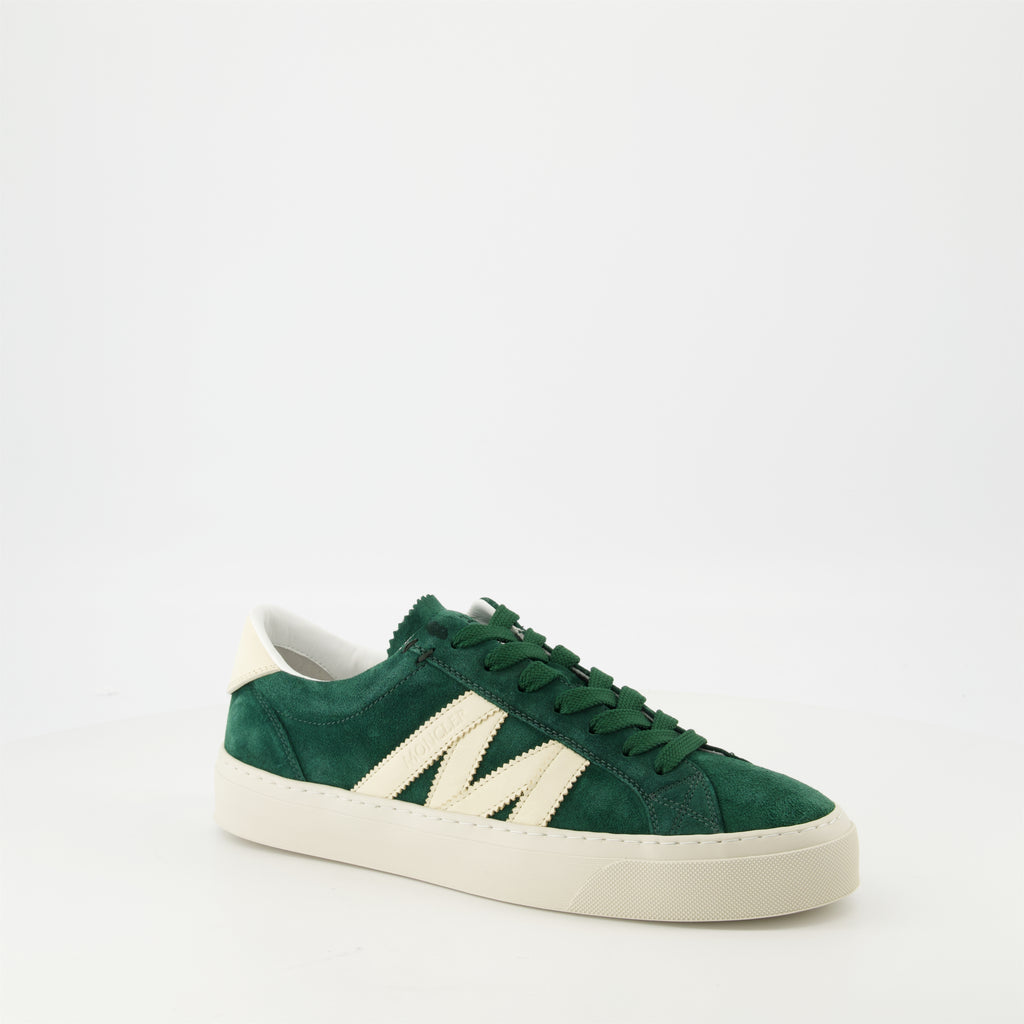 Sneakers Monaco Sneakers Moncler Green Homme