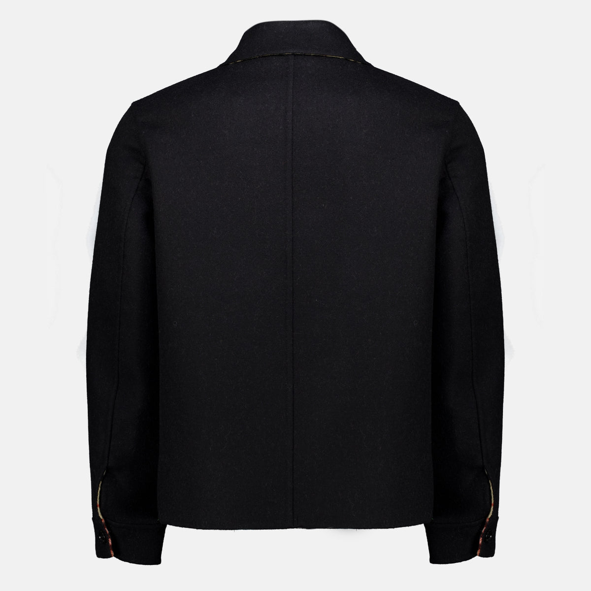 Vestes Surchemise Thorn en laine Burberry Noir Homme