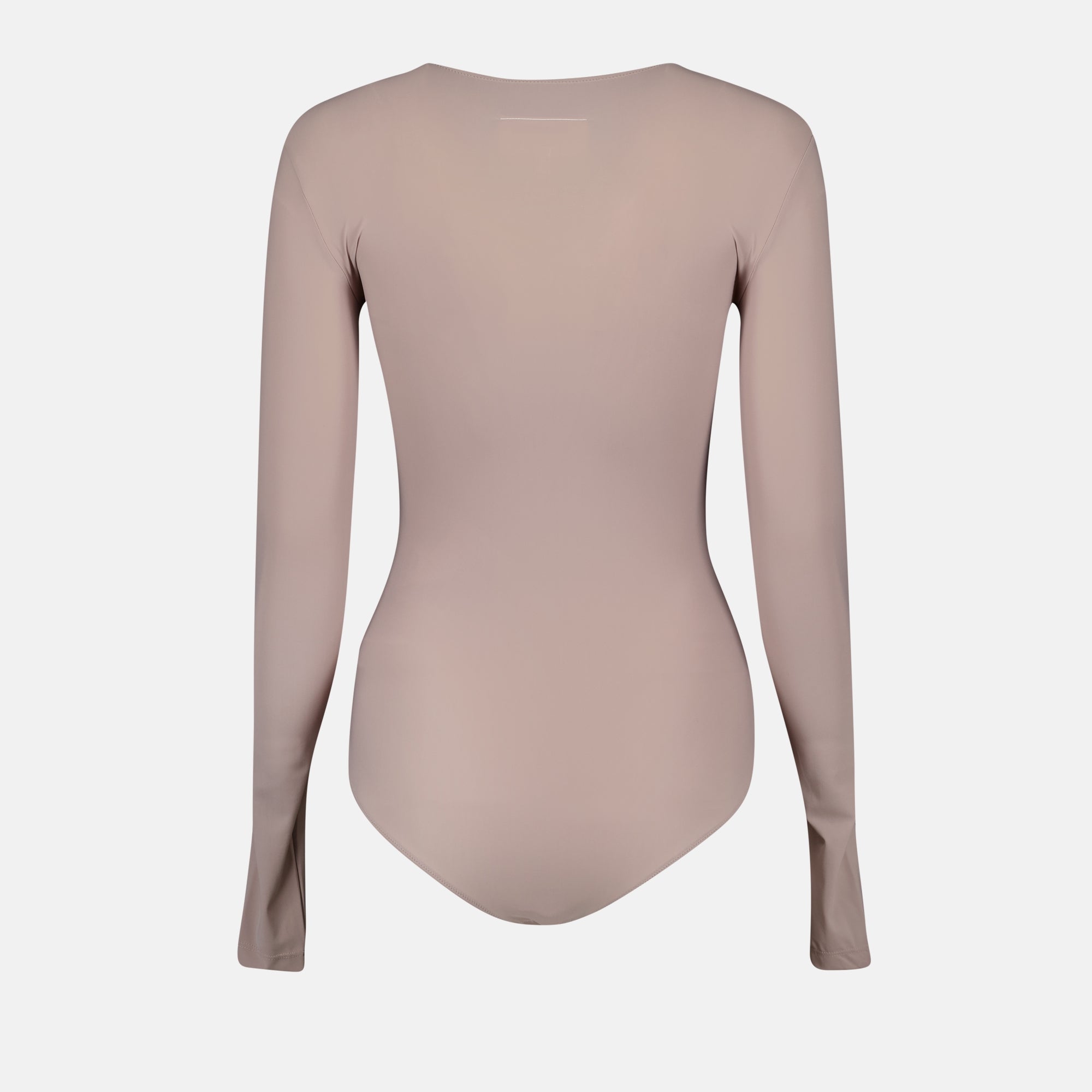 Tops Body à manches longues Mm6 Beige Femme