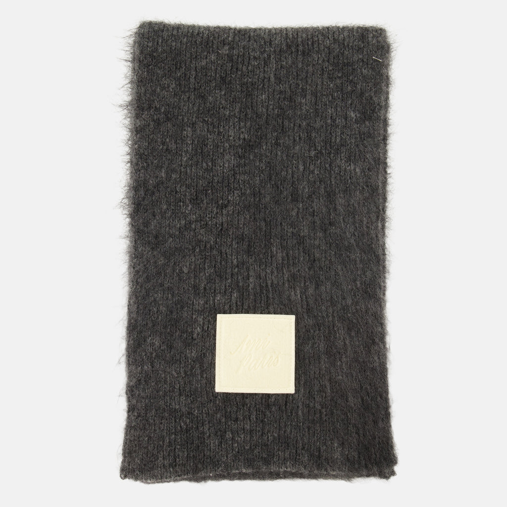 Écharpes, foulards et gants Grau Mohair Schal Ami PARIS Gris Unisexe