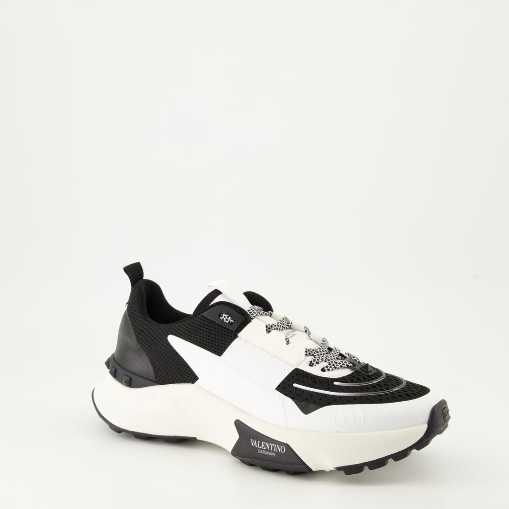 스니커즈 진정한 액트 스니커즈 Valentino Garavani 검은색 Homme