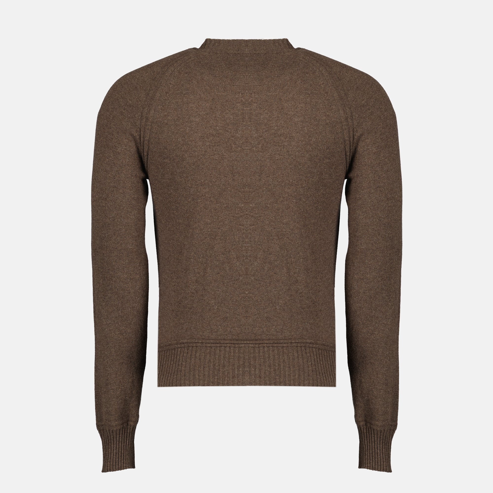 Image of the K-Way Sebas wool sweater for men - Autumn-Winter 2025 Season - Back View