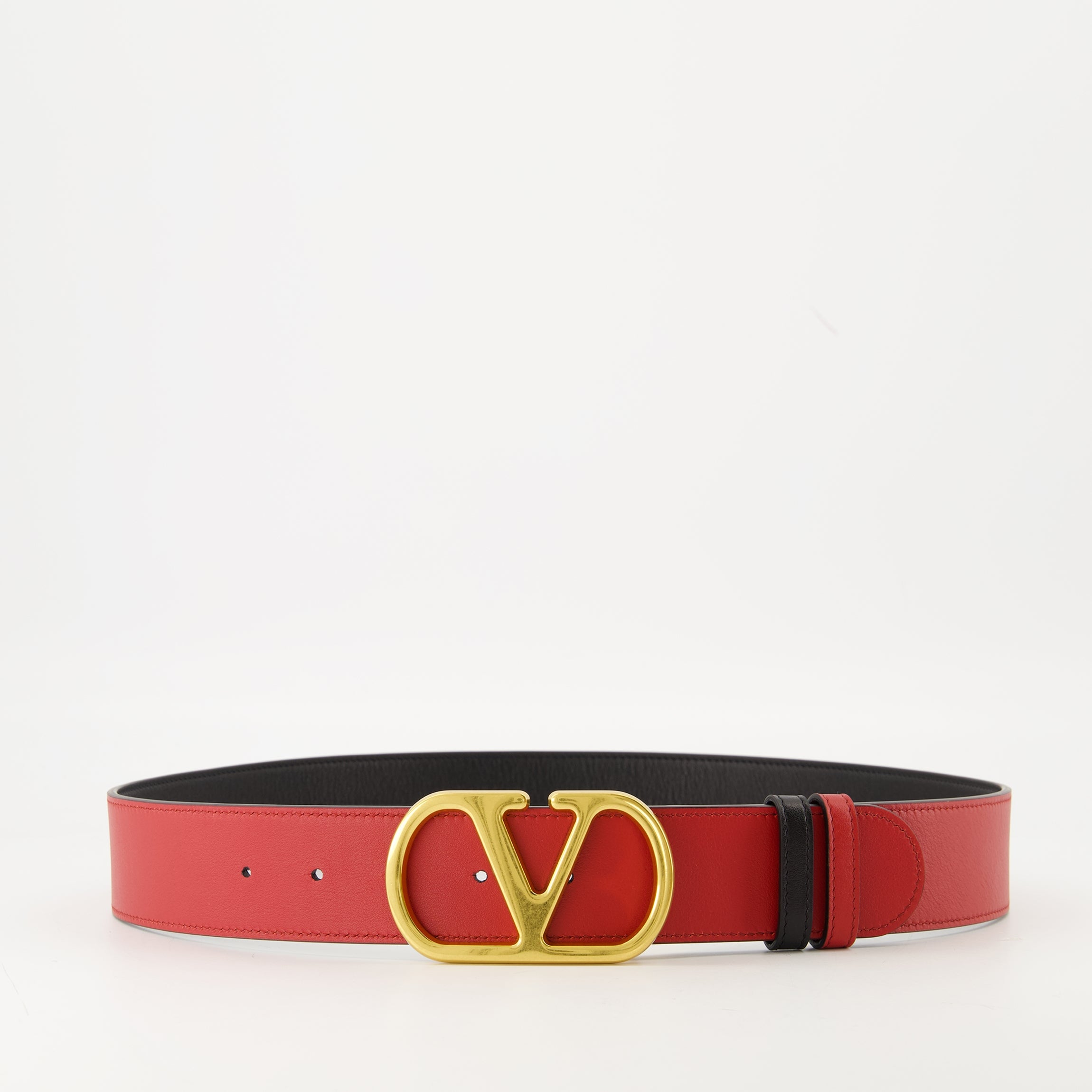 Image de l'article Ceinture réversible Vlogo de la marque Valentino Garavani pour Femme - Saison Automne-Hiver 2025 - Vue détaillée_2