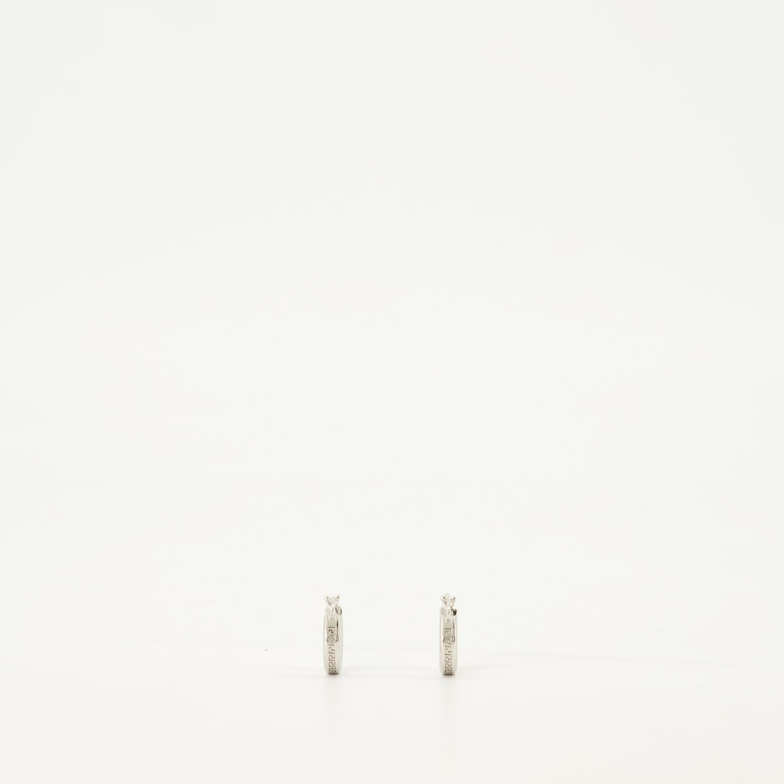 Jewelry Créoles Greca Versace Silver Femme