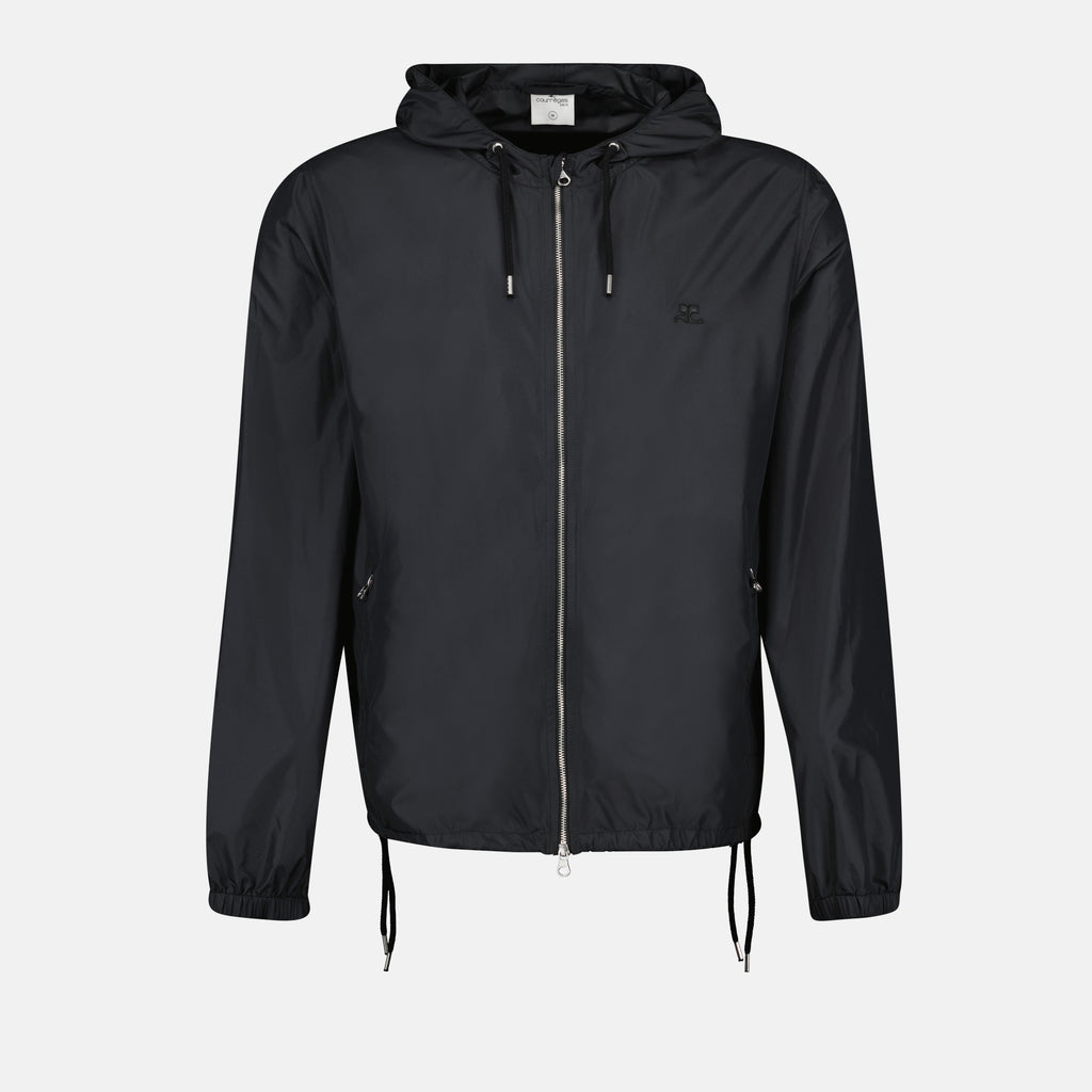 Chaquetas Coupe-vent en nylon Courrèges Negro Homme