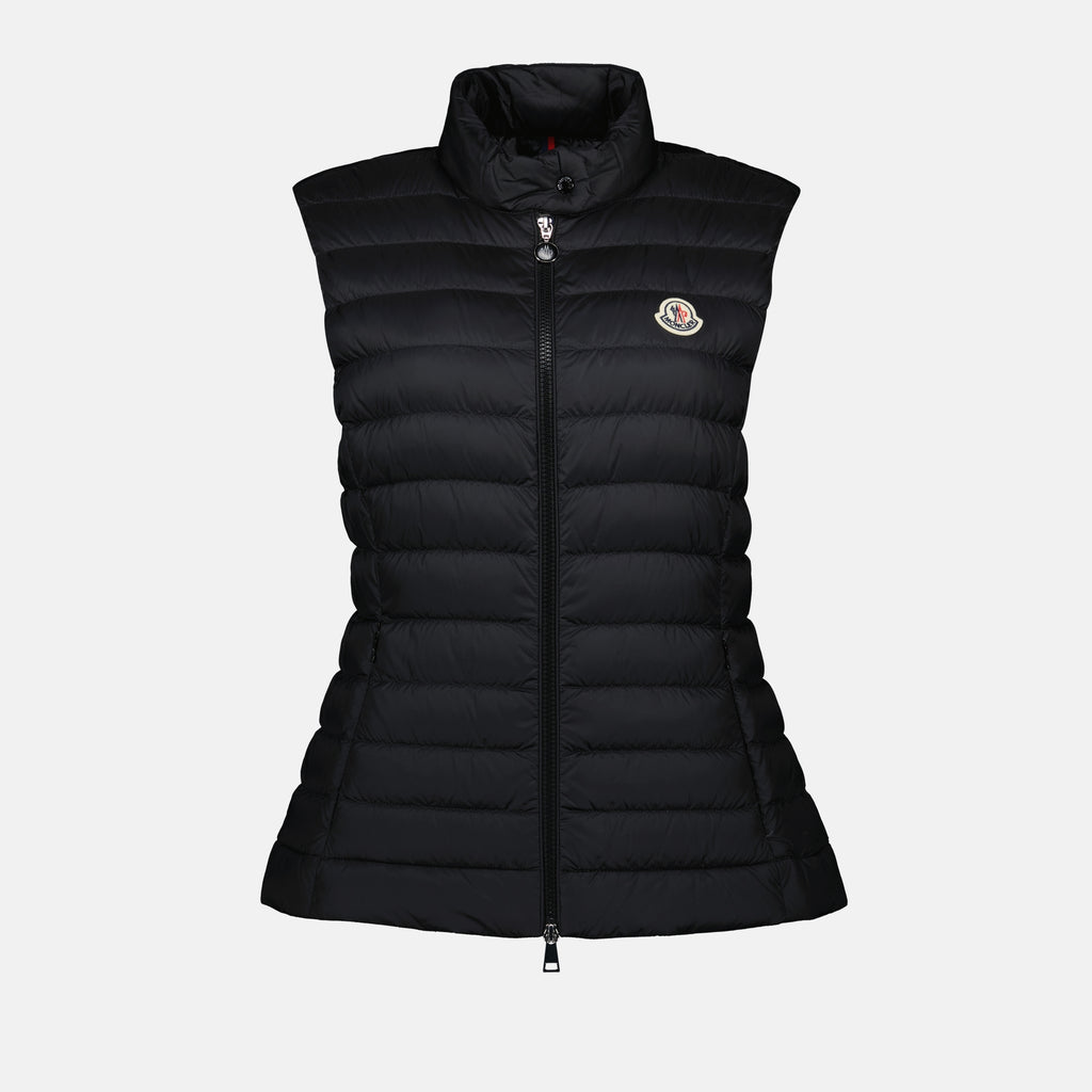 Chaquetas Chaqueta de plumas sin mangas Igens Moncler Negro Femme