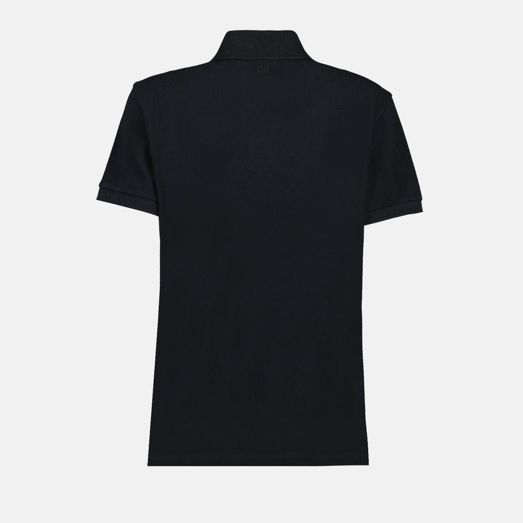Polo shirts Ami de Coeur Polo Ami PARIS Black Unisex