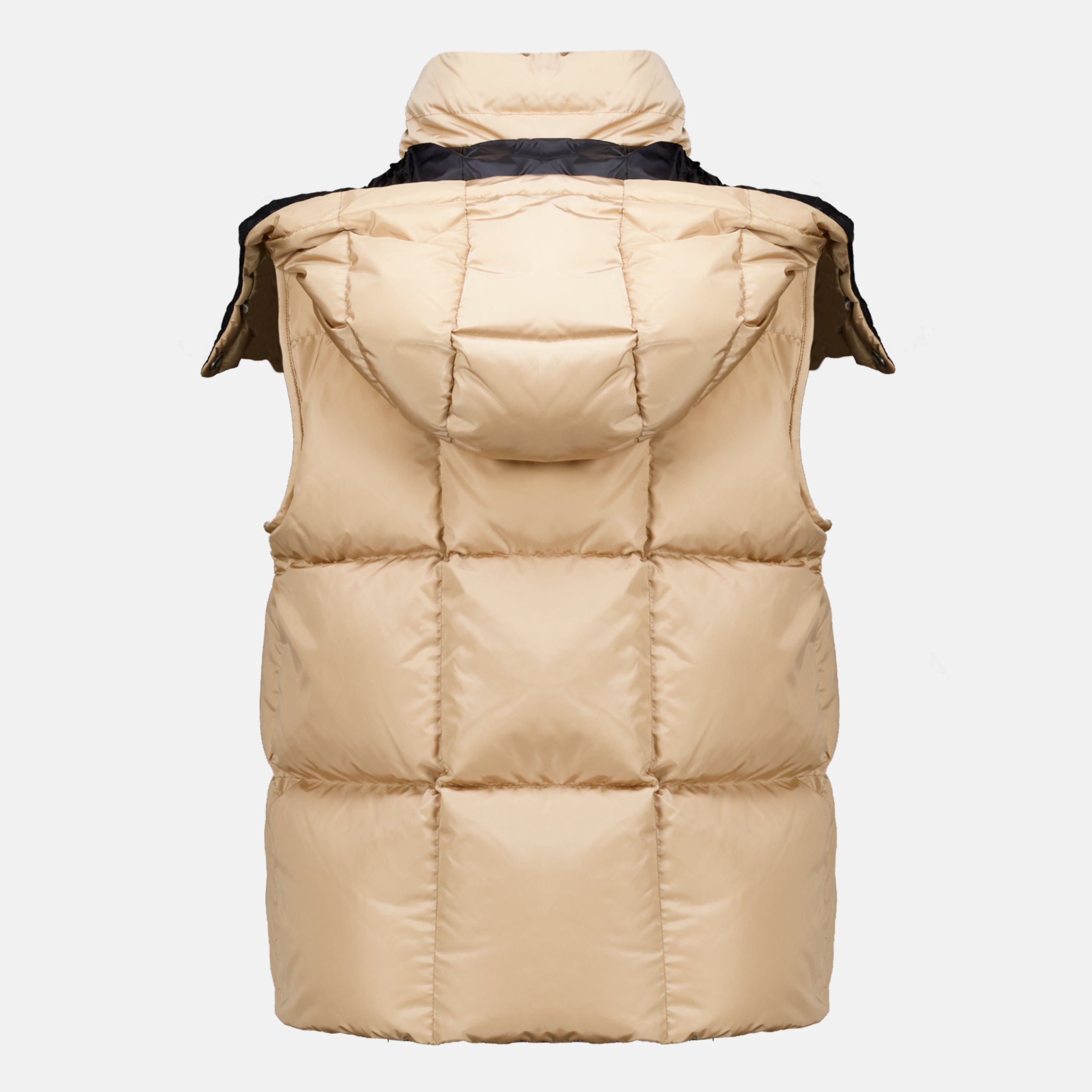 Vestes Macareux Beige Ärmellose Daunenjacke Moncler Beige Femme