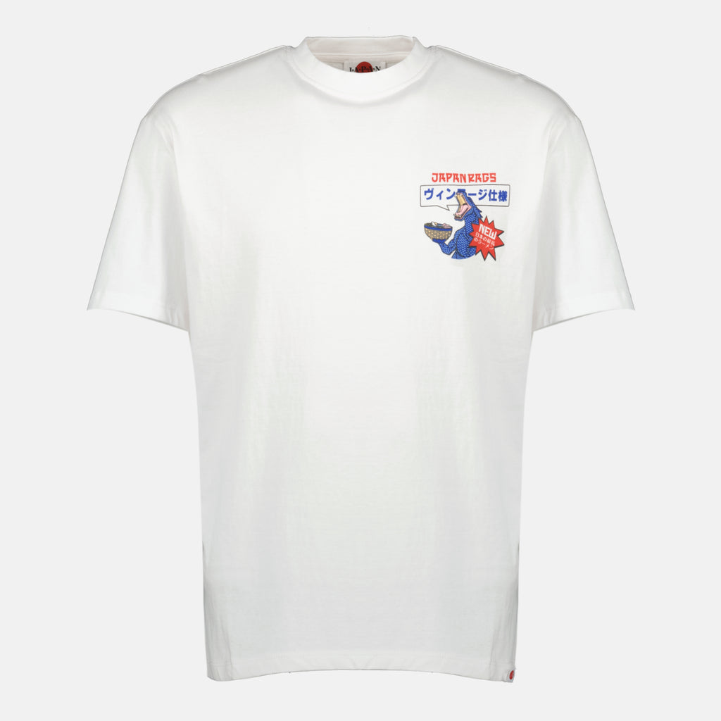 Bild des Japan Rag T-Shirts Kajui für Herren - Herbst-Winter-Saison 2025 - Vorderansicht