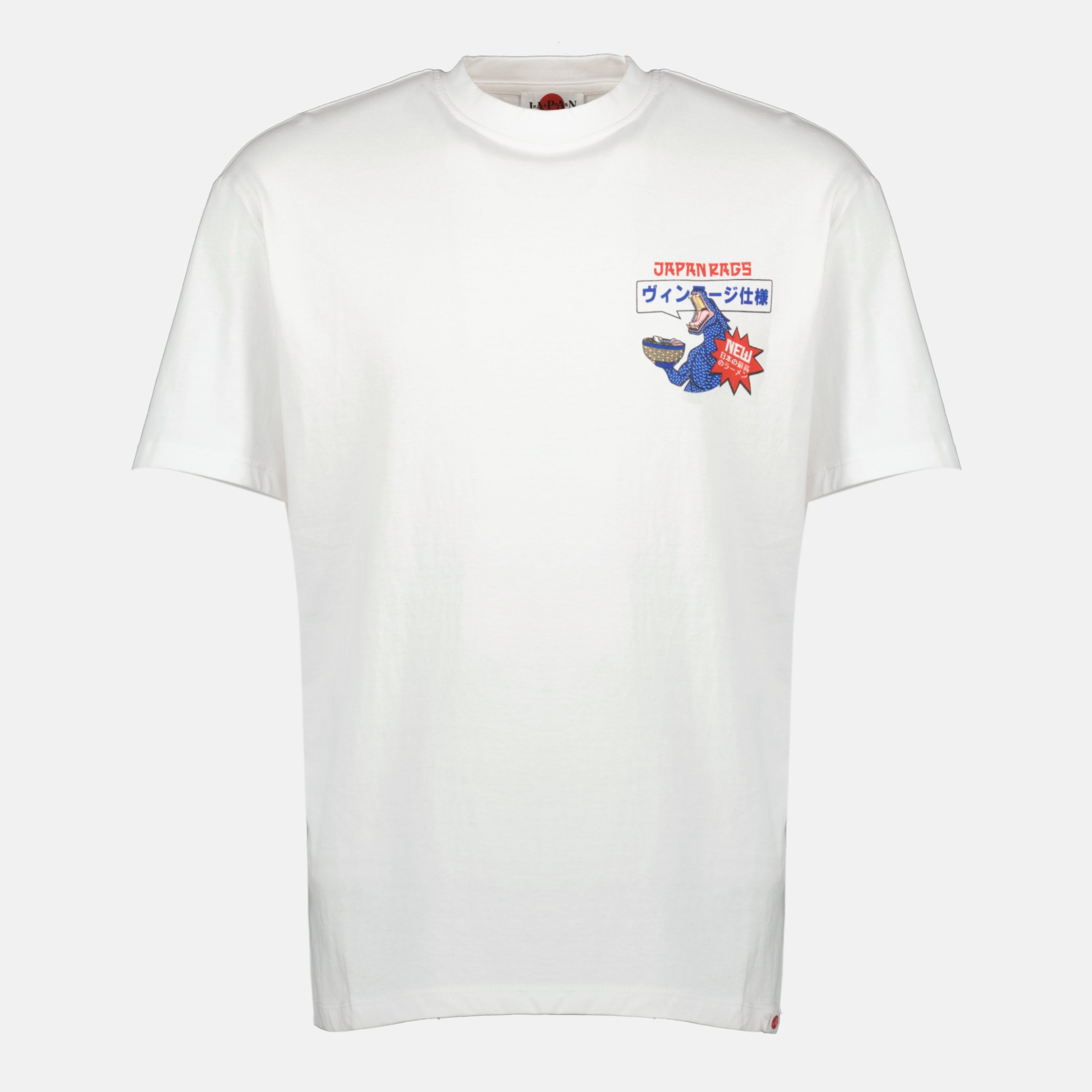 Bild des Japan Rag T-Shirts Kajui für Herren - Herbst-Winter-Saison 2025 - Vorderansicht