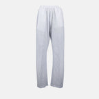 Pants Pantalon à rayures Mm6 White Femme
