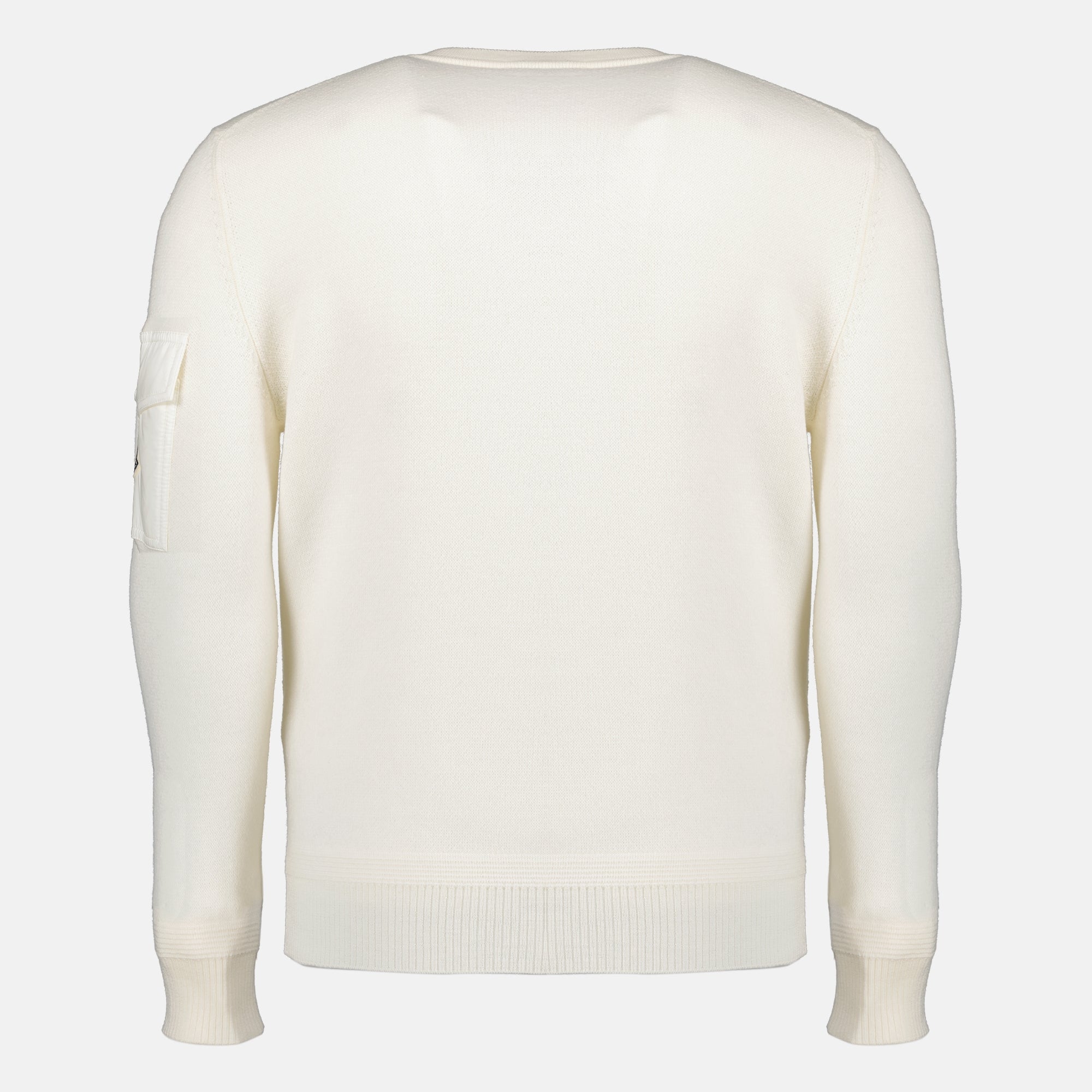 Maille ホワイトウールセーター Moncler Blanc Homme